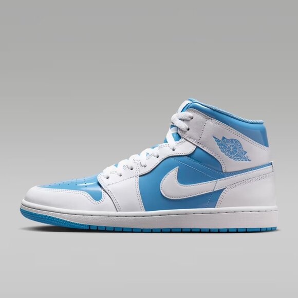 Nike Air Jordan 1 Mid SE White Legend Blue FZ2142-114 Men's Size 14 | NWB no lid - Picture 1 of 10